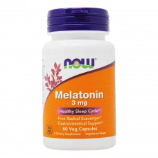 Мелатонин 3 мг. от Now Foods (60 кап.)