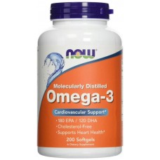 Omega-3 от NOW (200 кап.)