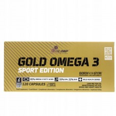 Gold Omega-3 Sport Edition от Olimp (120 кап.)